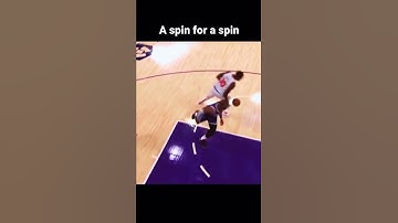 Lebron with the spin move defense #shorts