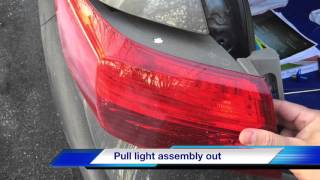 How to Replace Acura Tail light, Brake light, Turn signal DETAILED STEP BY STEP