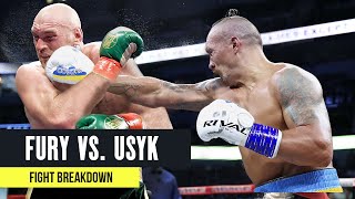 FULL FIGHT Tyson Fury vs Oleksandr Usyk | Skill breakdown