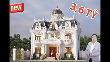 Chỉ 3,6 tỷ TRỌN GÓI biệt thự TÂN CỔ ĐIỂN đẳng cấp tại BẮC NINH do MAXHOME thiết kế thi công