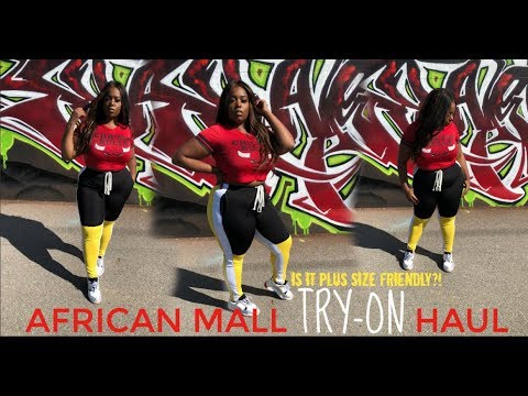 african mall plus size