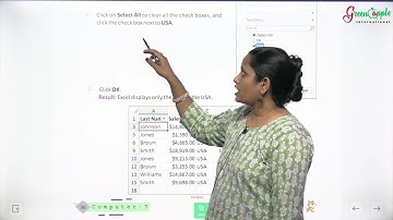 WISDOM PUBLICATION COMPUTER CONNECT CLASS 7 CHAPTER 3 EXCEL 2016 ADVANCED FEATURES
