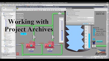 TIA Portal: Creating a Project Archive & Retrieving compressed project [ZAP File Format]