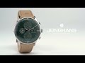 Junghans - Discover the NEW Meister Chronoscope Green l Jura Watches