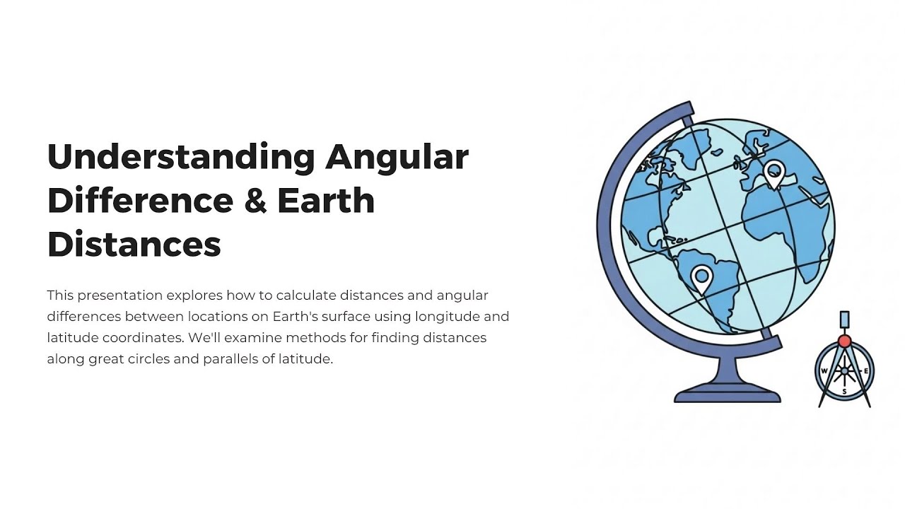 SS3 Math - 1st Term Week 8 - Understanding Angular Difference & Earth ...
