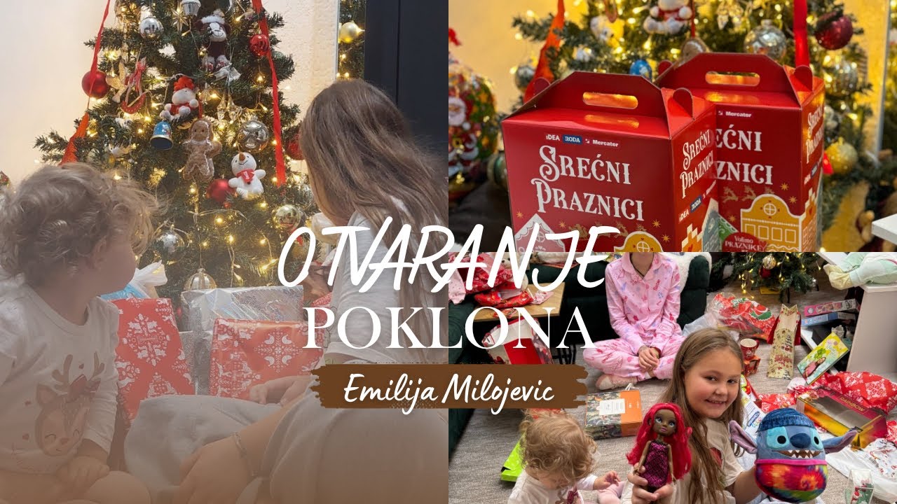 Srećna Nova godina | Otvaramo poklone 🎁🎅🏼