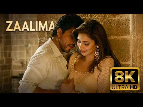 Zaalima 8K Video | Raees | Shah Rukh Khan | Arijit Singh & Harshdeep Kaur | JAM8