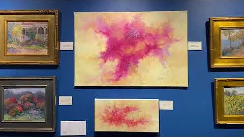 Margaret Dean's Abstract Exhibit "Exploring a Worl...