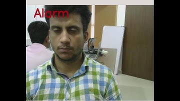 Driver Drowsiness Detection using Python OpenCV Dlib