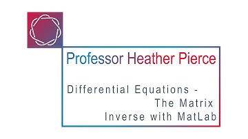 The Matrix Inverse with MatLab
