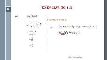Limits of a functions 2