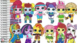 Lol Surprise Omg Makeover As My Little Pony Applejack Rainbow Dash Pinkie Pie Fluttershy More
