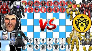 CHESS ranks up tournament DafaqBOOM Team vs DOM STUDIO Team SKIBIDI TOILET