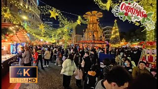 [4K] Shanghai Christkindlmarkt 2025 | Nanjing Road German Christmas Market