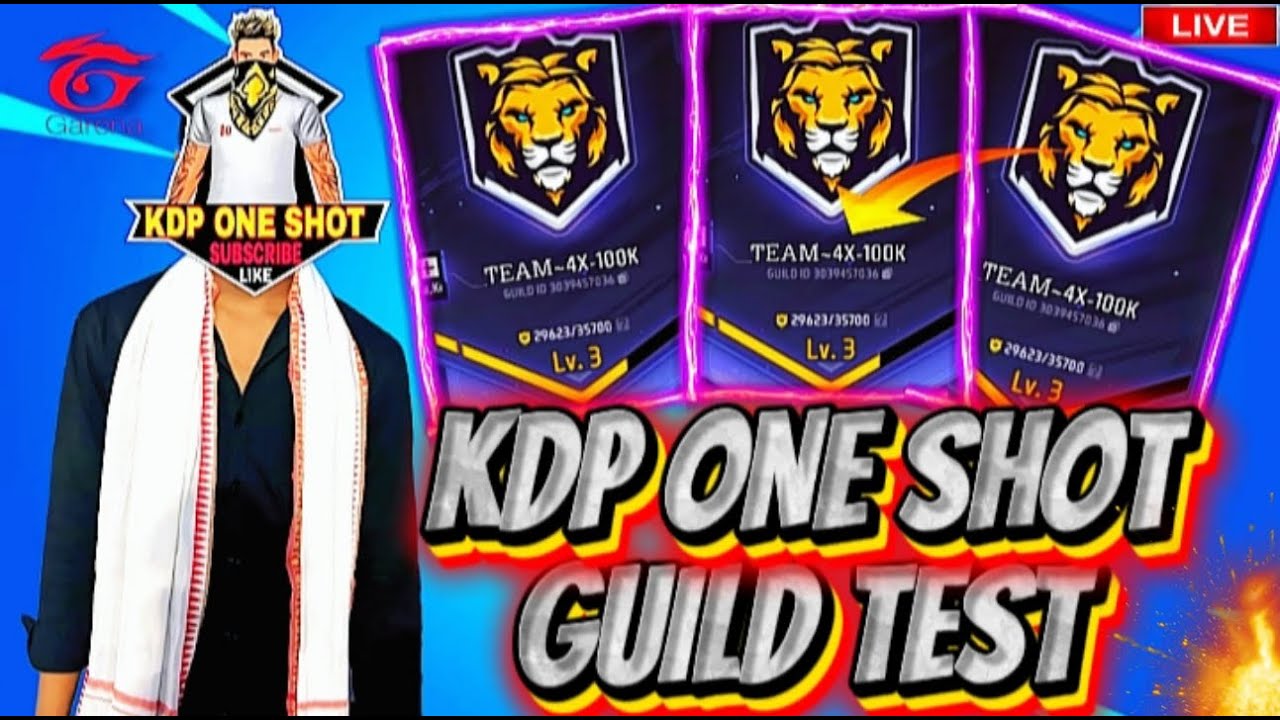 KDP ONE SHOT IS LIVE GUILD TEST❤️