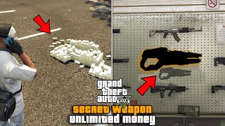 GTA 5  How to Make Money & Unlock Secret Weapon!