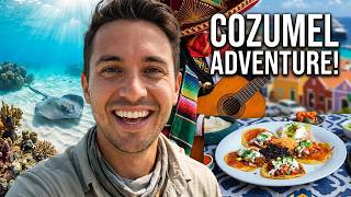 First Time in COZUMEL: Cenotes, Diving & Mariachi 🌊