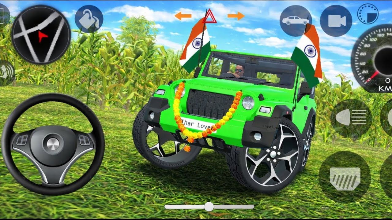 Modified Mahindra Thar Car Games: Indian Cars (Gadi Wala Game) - Car Game Android Gameplay 2026