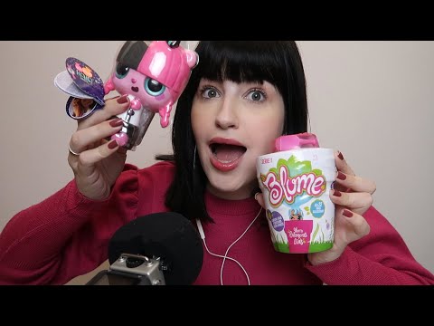 ASMR - ABRINDO BRINQUEDOS SURPRESAS!