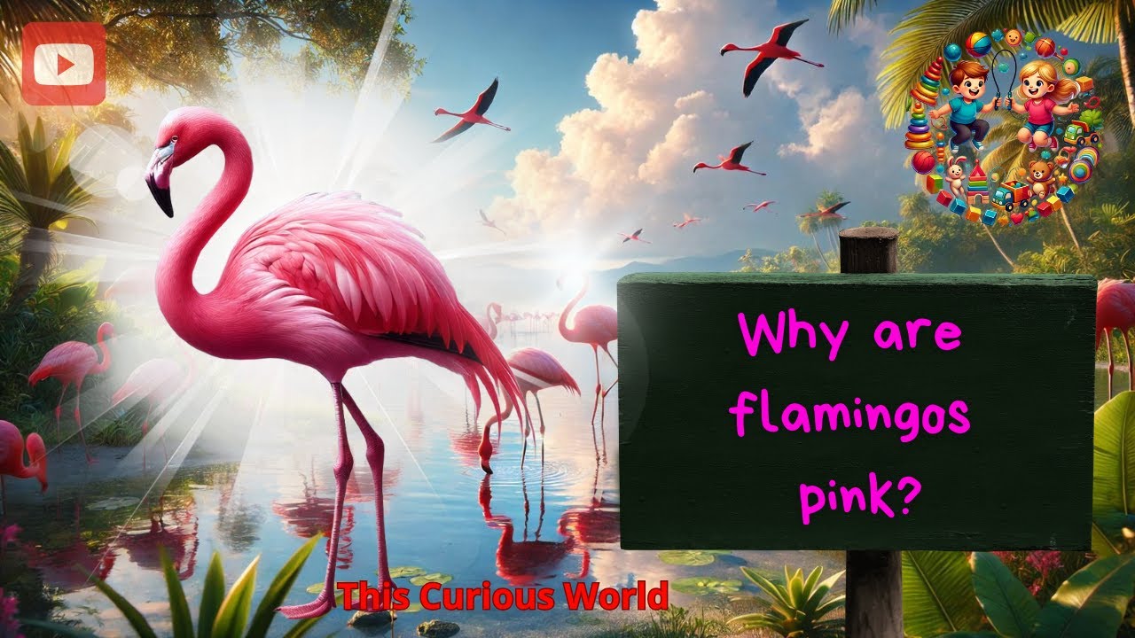 🦩🌸 THE SECRET BEHIND FLAMINGOS' PINK COLOR | Discover the Magic of ...