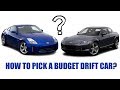 How to pick a budget drift car explained