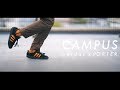 黒に差すオレンジ。adidas CAMPUS ✕ PORTERのコラボスニーカー。