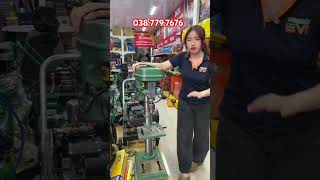 Máy khoan bàn 8 tất Đài Loan giá chỉ 3🍠1 #maykhoanban #maykhoanbangiare #cokhi #cds