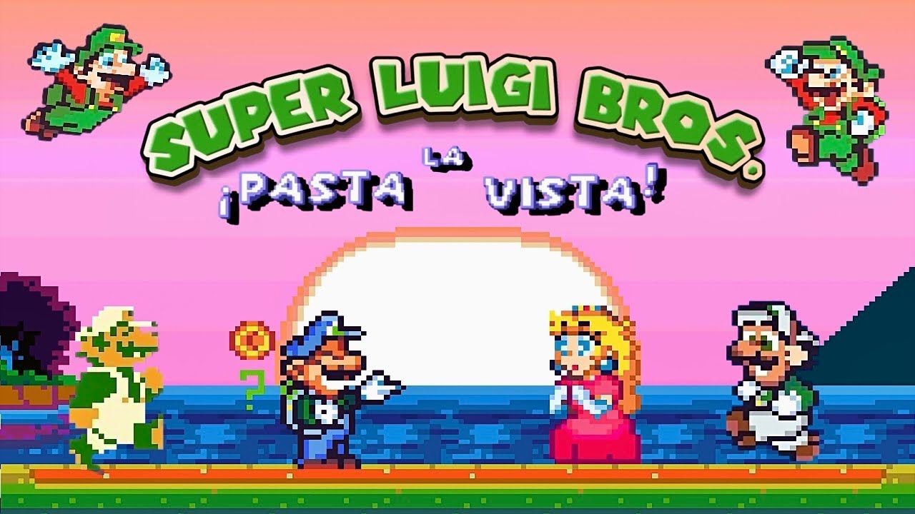 SUPER LUIGI BROS.: PASTA LA VISTA - Fangame Playthrough