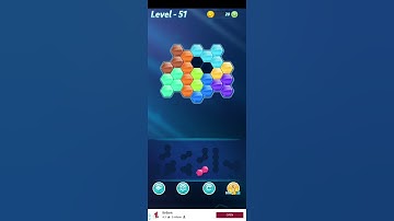 Block! Hexa Puzzle~Turmoil B block 6 to 10 levels~ level-51