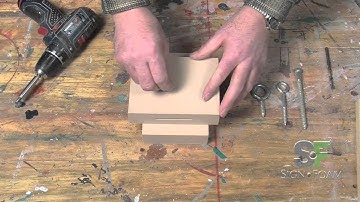 Using Fasteners - Sign·Foam Basics