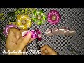 DIY- Tutorial Bros dari pita || satin ribbon flower tutorial || Satin Ribbon || Satin Ribbon Flower