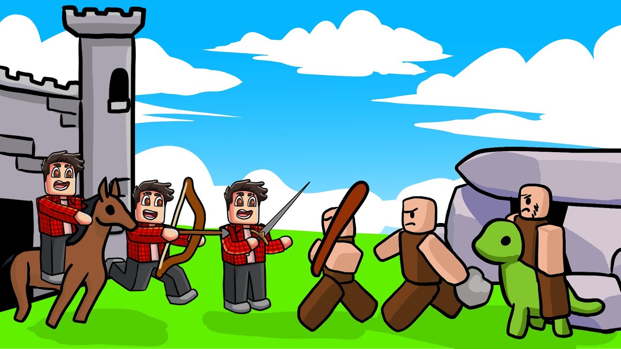 AGE OF WAR W ROBLOXIE WALKA EPOK ROBLOX YouTube 