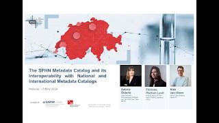 SPHN Metadata Catalog and its Interoperability with National and International Metadata Catalogs Profile