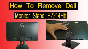 How to Remove Stand From Dell Monitor E2214Hb.Monitor Stand Removal Dell E2214Hb.#dell #stand
