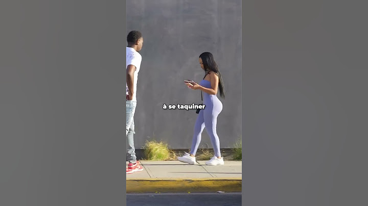Il Drague Cette Inconnue Dans La Rue
