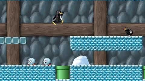 SuperTux 0.1.3 Miyamoto Monument