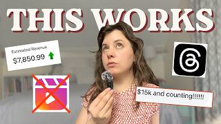 I QUIT Reels to focus on THREADS (And my business grew) | Step by Step Tutorial!