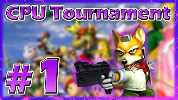 Super Smash Bros. Melee: CPU Tournament #1