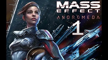 Mass Effect Andromeda Walkthrough Part 1 FULL GAME [1440p 60FPS PC CZ/TIT] - No Commentary