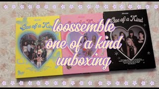 ❃ loossemble one of a kind album unboxing ❃