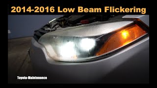 Toyota Corolla Headlight Flickering Problem by Toyota Maintenance 2,990 views 2 months ago 6 minutes, 42 seconds