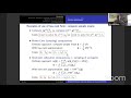 Talk by Howard Elman (University of Maryland)