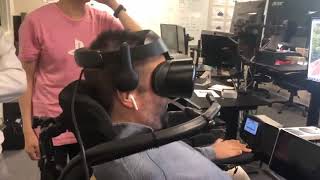 controlling a power wheelchair in virtual reality screenshot 5