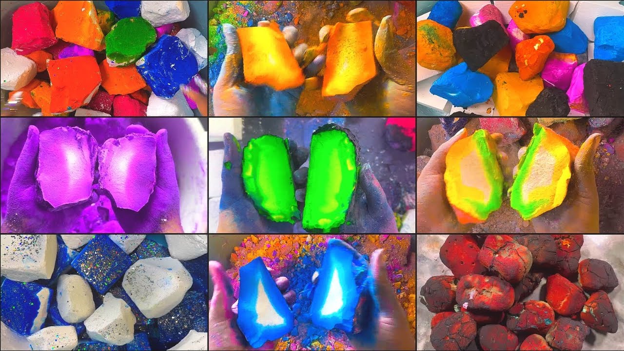 One Crush Edit Compilation | Just Jumbo Gym Chalk Blocks Crush Edit | Gym Chalk Asmr | Soothing 😍