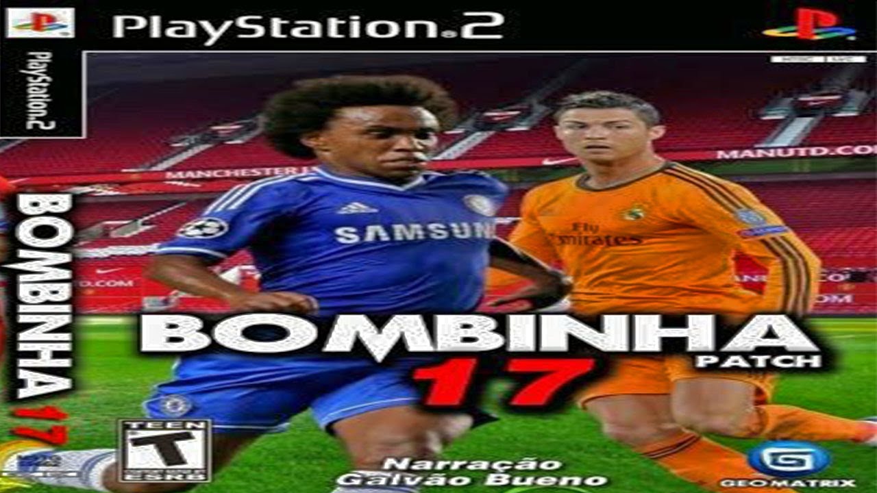 BOMBINHA PATCH 17 BRASILEIRÃO GEOMATRIX PLAYSTATION 2