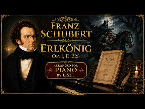 Franz Schubert ~ Erlkönig, Op. 1, D. 328 | Arranged for Piano by Liszt