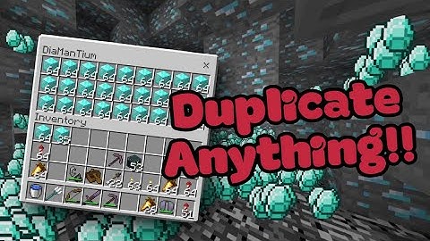 minecraft duplication glitch bedrock (1.18) 2022- bedrock and java tutorial- ps4, xbox, PC ep2