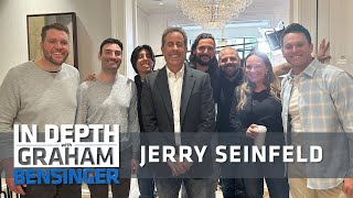 Behind the Scenes: Jerry Seinfeld was left waiting for Graham to show up 😳 @GrahamBensinger