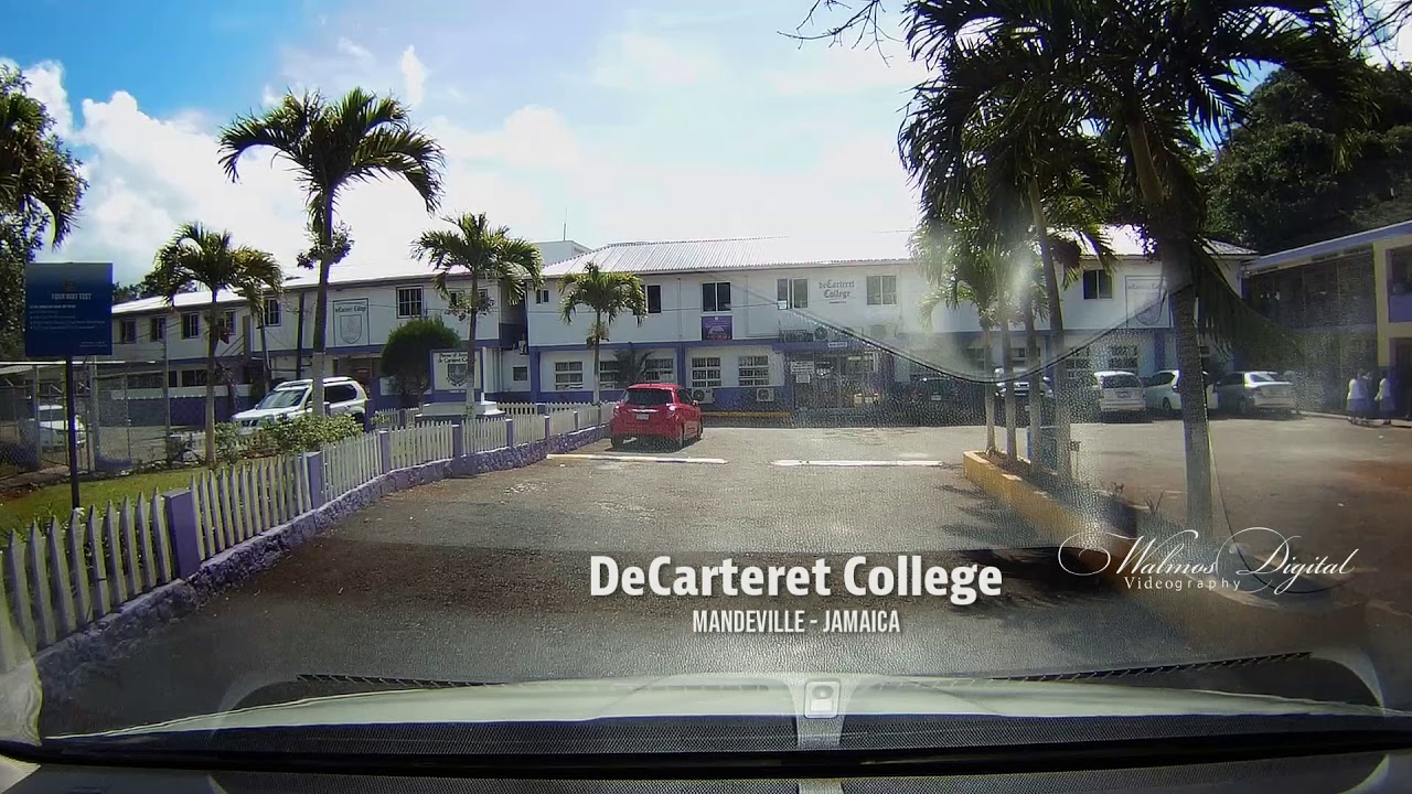 Driving to DeCarteret College Mandeville Jamaica YouTube