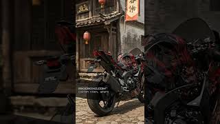 Akuma ZX6R 😈🔥 Street Fighter Inspired Ninja Build #shorts